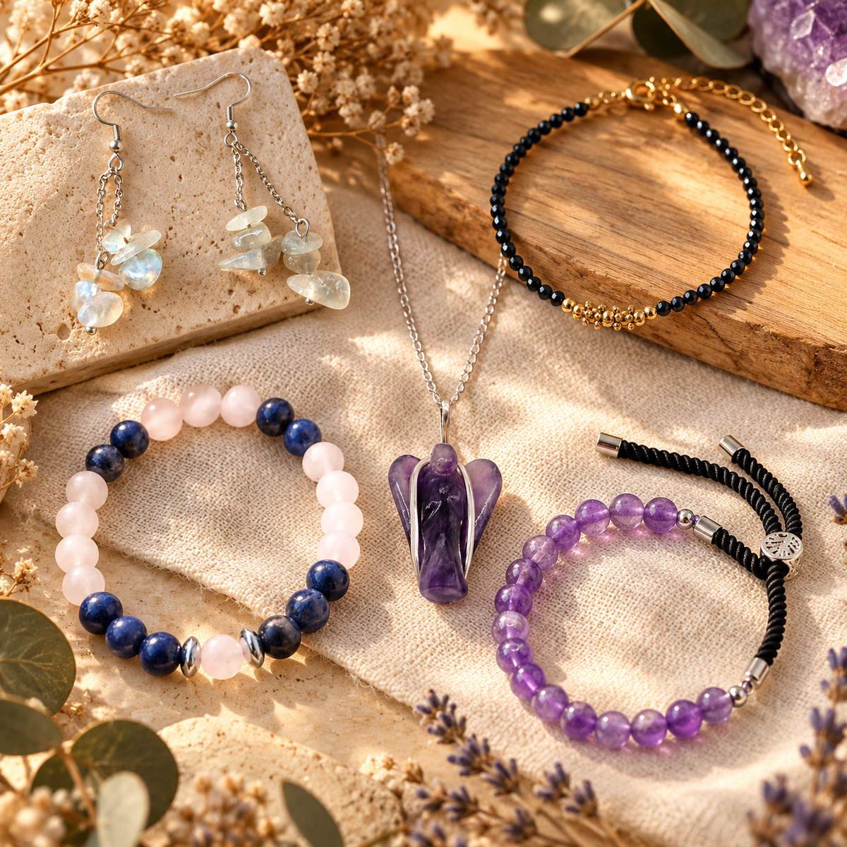 Bijoux en pierres naturelles