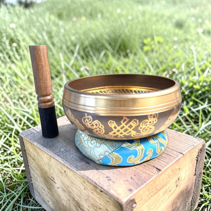 Bol chantant "cinq bouddhas" 12 cm ou 16 cm Ozora
