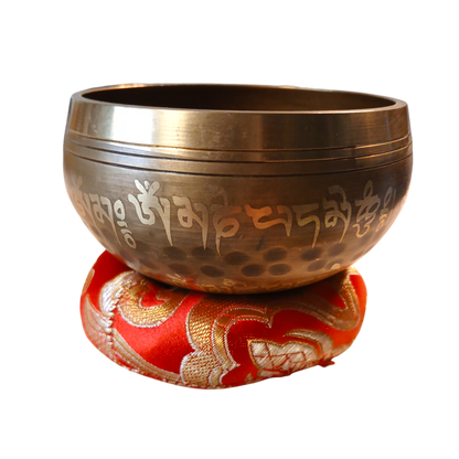 Bol chantant tibétain "om" 8 cm Ozora
