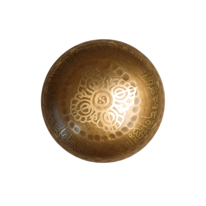 Bol chantant tibétain "om" 8 cm Ozora