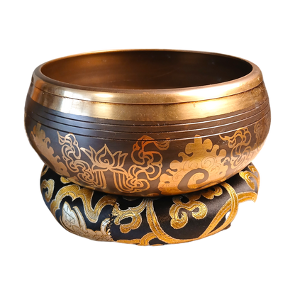 Bol chantant "cinq bouddhas" 12 cm ou 16 cm Ozora