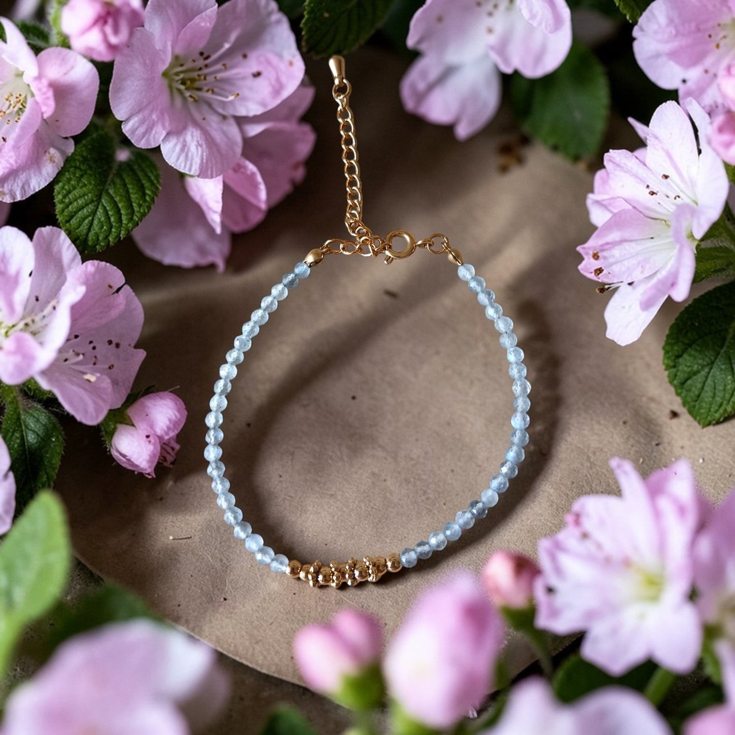 Bracelet "Aléa" en Labradorite Ozora