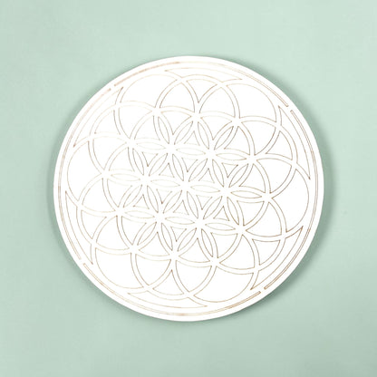 Fleur de vie en bois Ozora Création