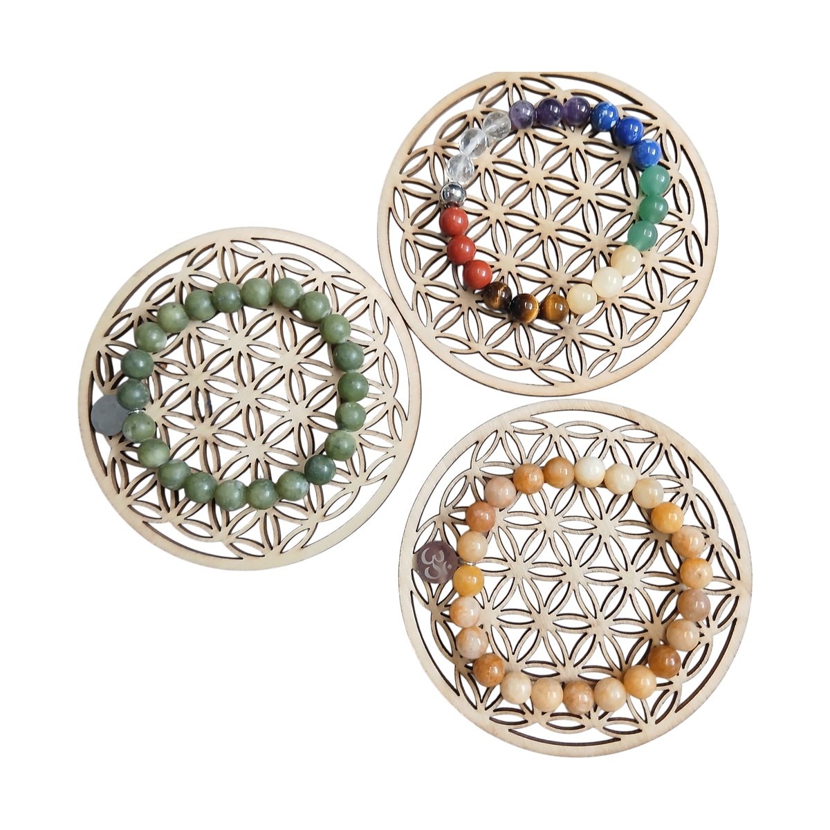 Fleur de vie en bois Ozora Création