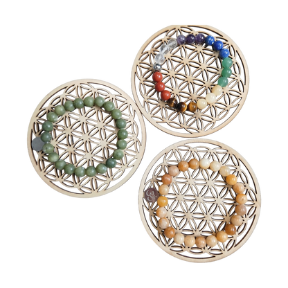 Fleur de vie en bois Ozora Création