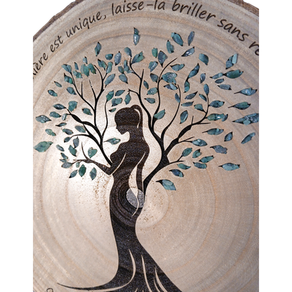 Tableau "Lumière intérieure" Ozora Création