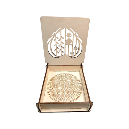 Boîte cœur couronné Ozora Création