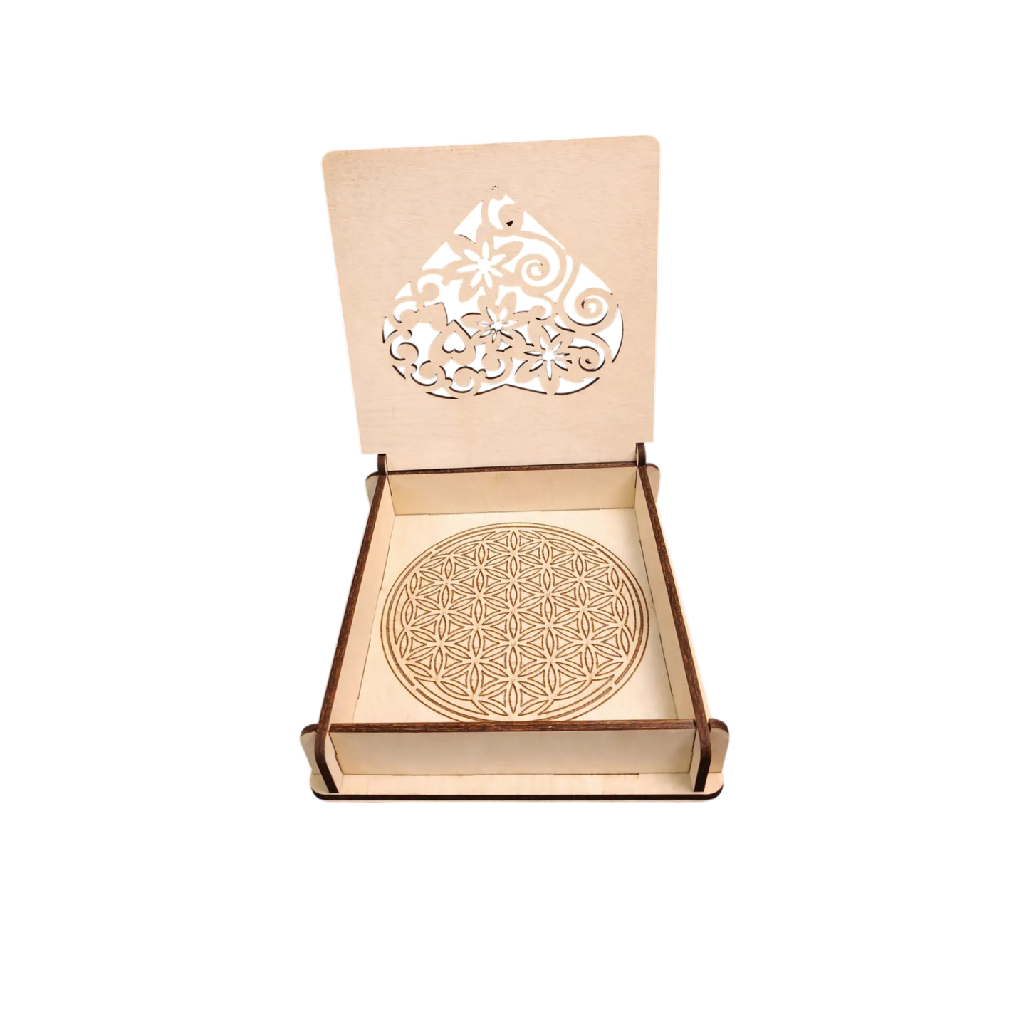 Boîte cœur vivant Ozora Création