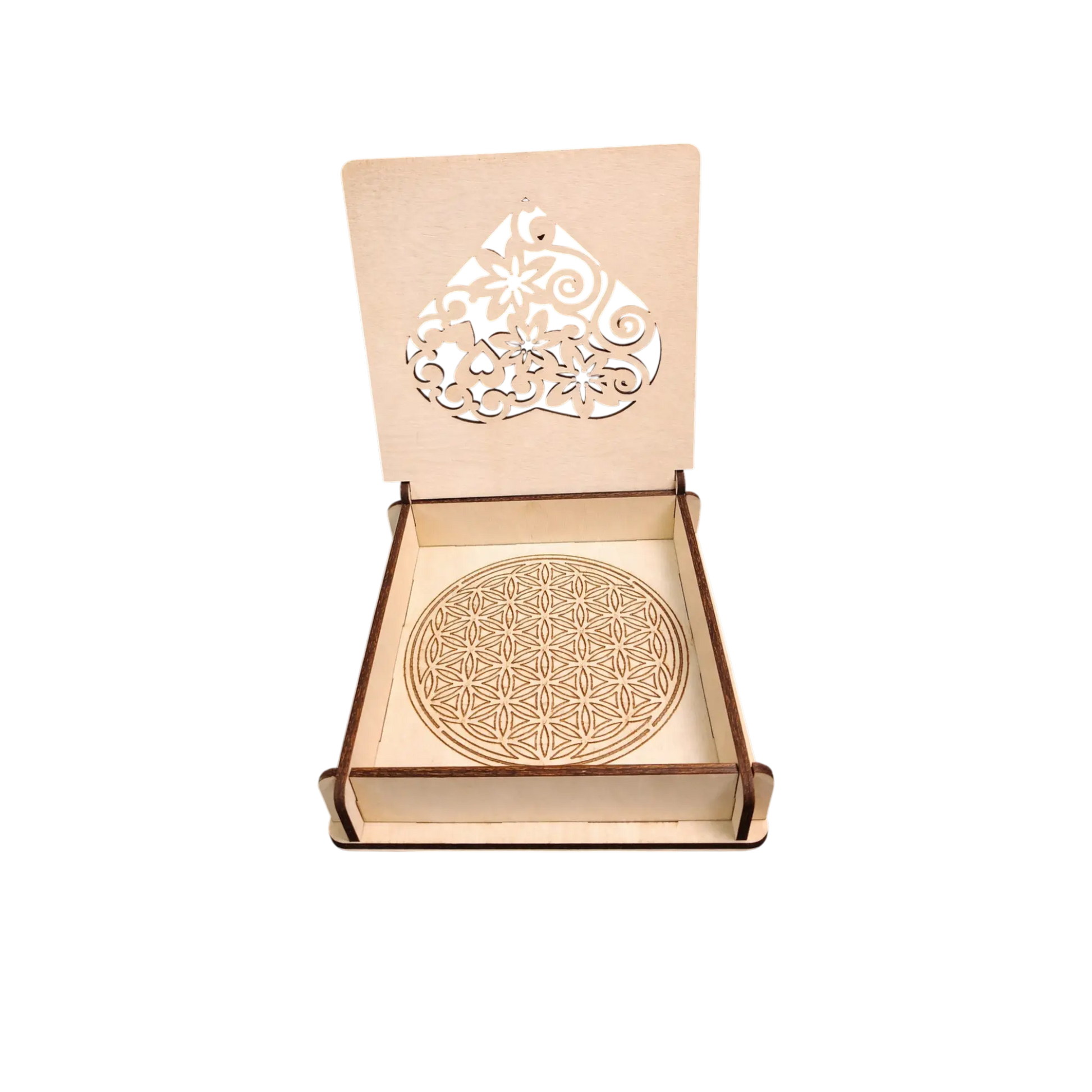 Boîte cœur vivant Ozora Création