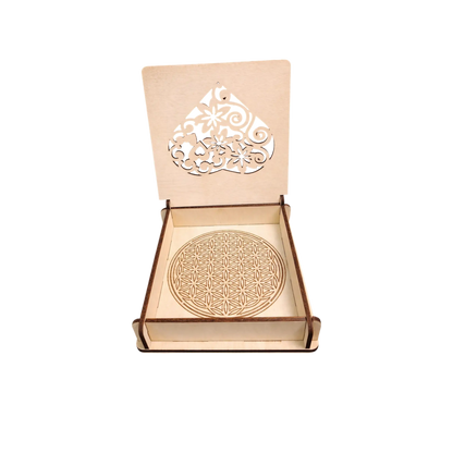 Boîte cœur vivant Ozora Création