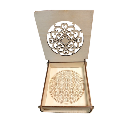Boîte Rosace vibratoire Ozora Création