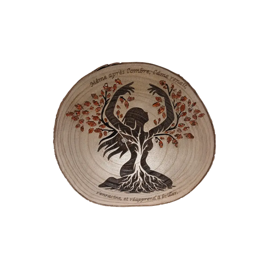 Tableau "Renaissance de l'âme" Ozora Création