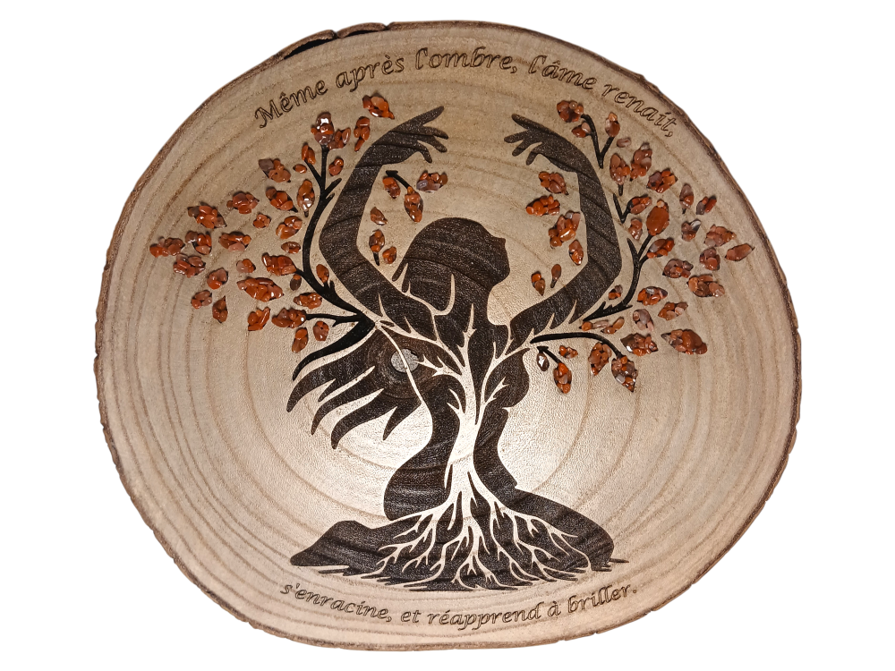 Tableau "Renaissance de l'âme" Ozora Création