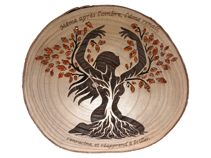 Tableau "Renaissance de l'âme" Ozora Création
