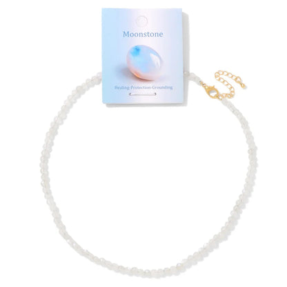 Collier en pierres naturelles 4 mm Ozora Création