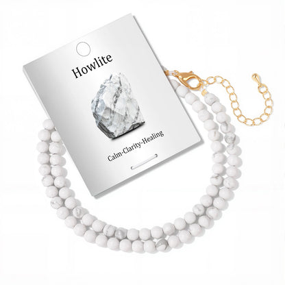 Collier en pierres naturelles 4 mm Ozora Création