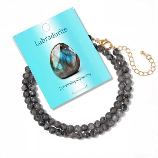 Collier en pierres naturelles 4 mm Ozora Création