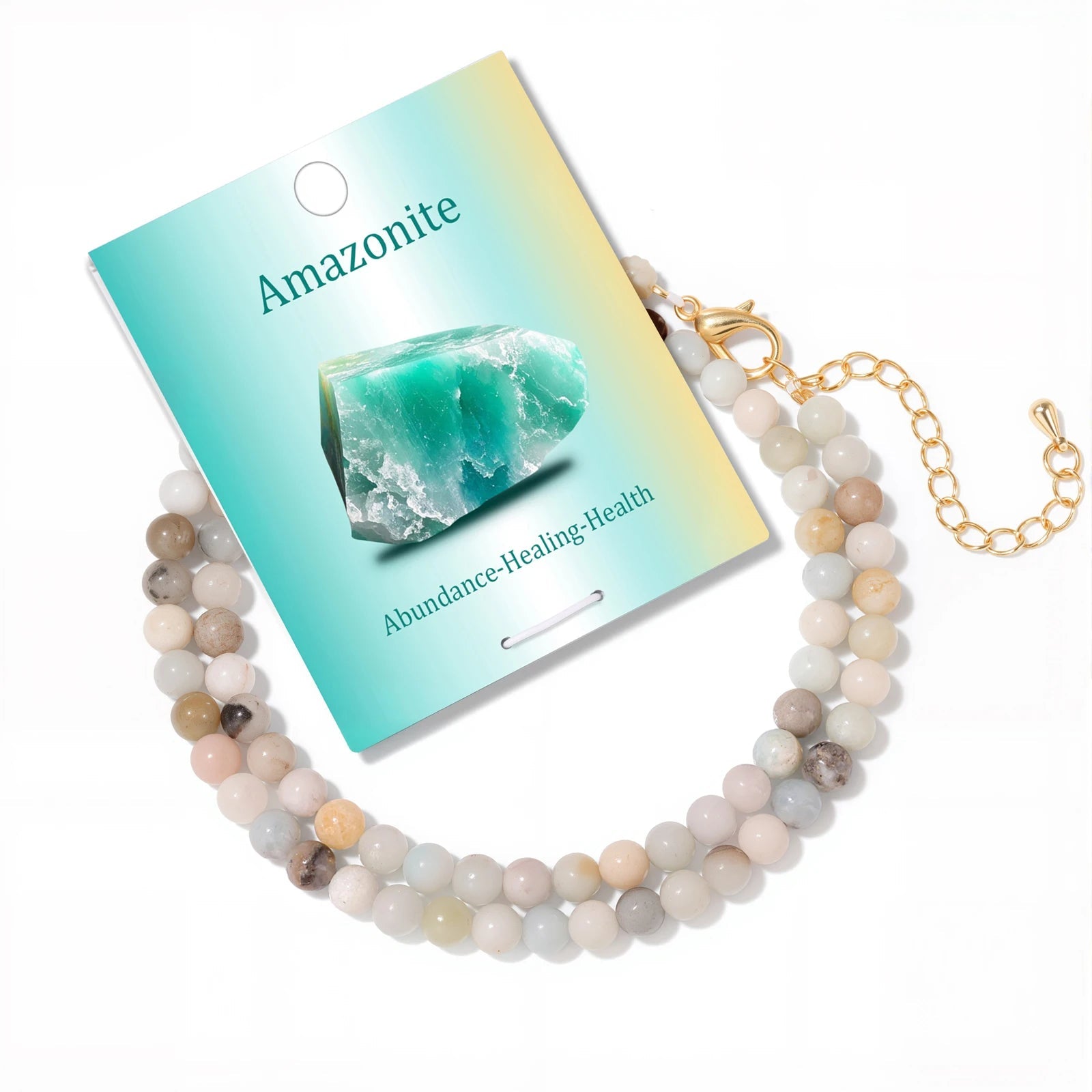 Collier en pierres naturelles 4 mm Ozora Création