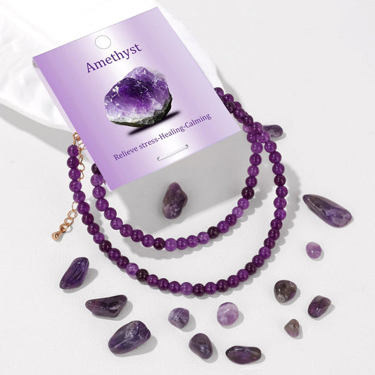 Collier en pierres naturelles 4 mm Ozora Création