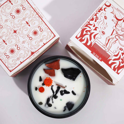 Hop Hare Crystal Magic Flower Candle - The Devil AWGifts Dropship