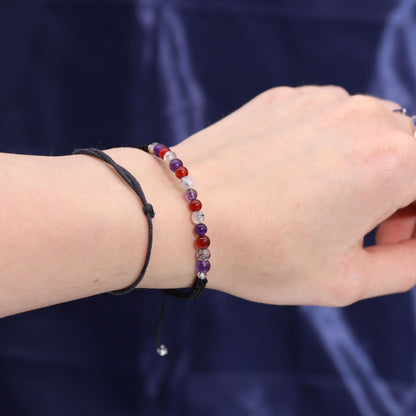 Zodiac Crystal Candle with Gemstone Bracelet - Virgo AWGifts Dropship