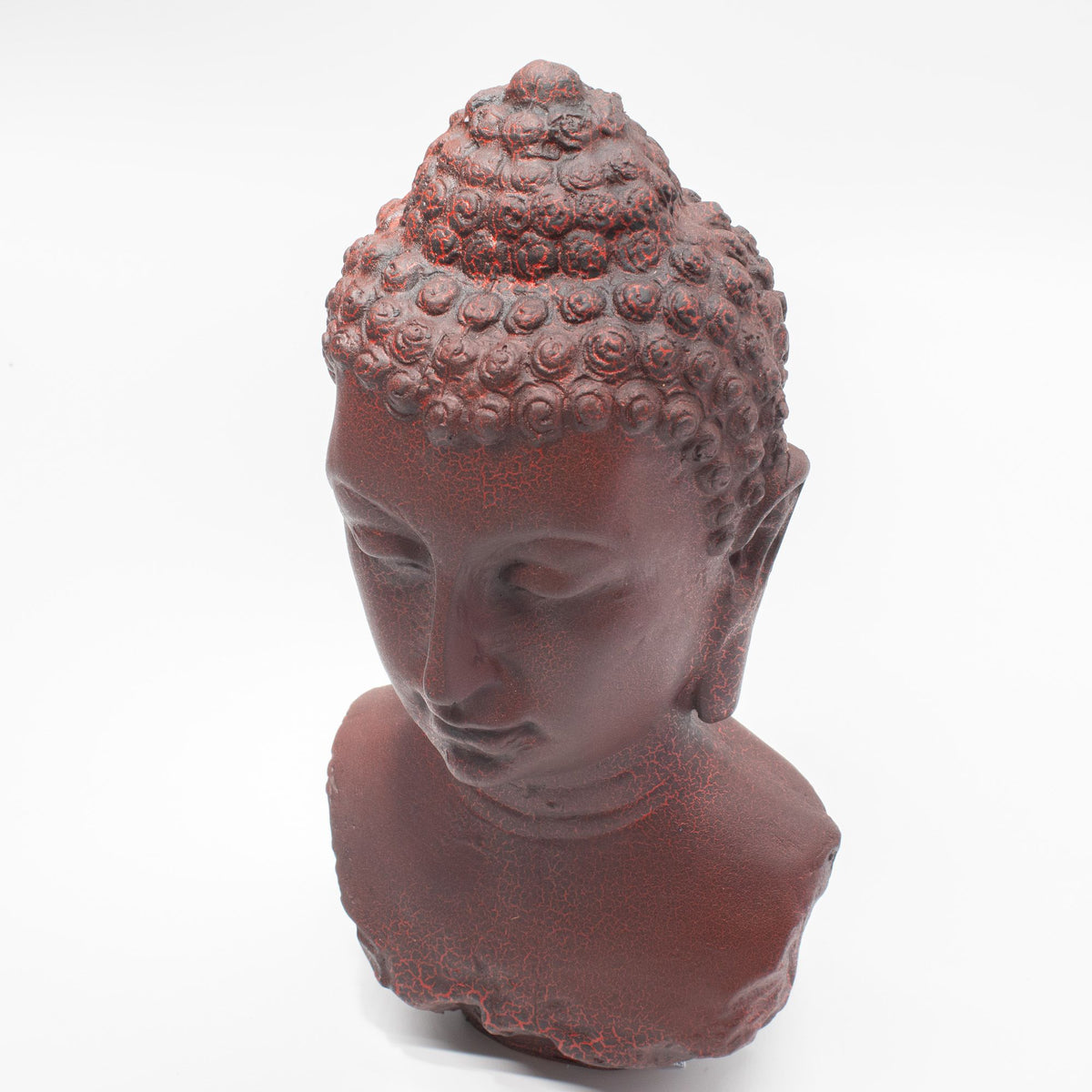 Buddha Bust Lamp Molton Lava - Oval stand AW Dropship Europe