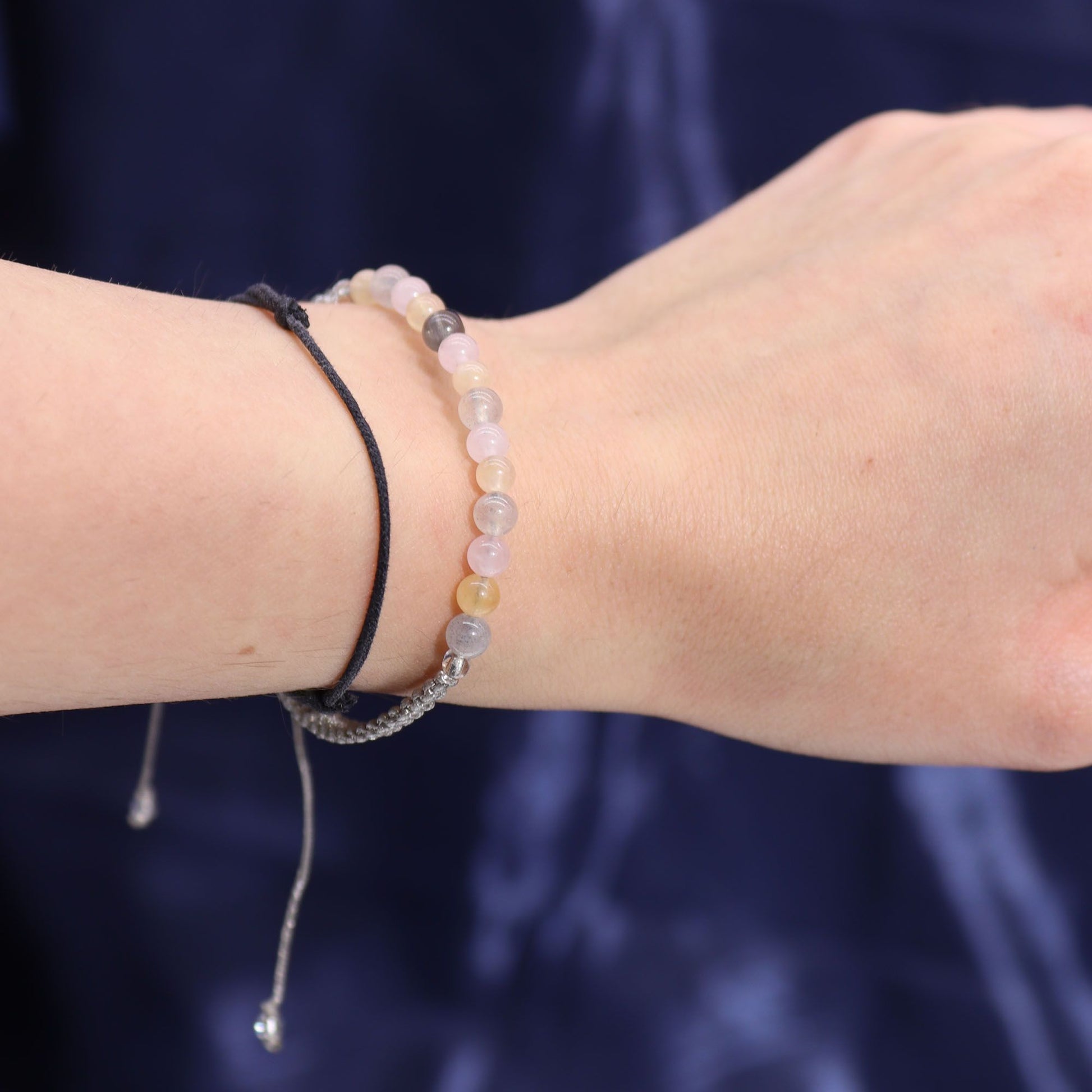 Zodiac Crystal Candle with Gemstone Bracelet - Gemini AWGifts Dropship