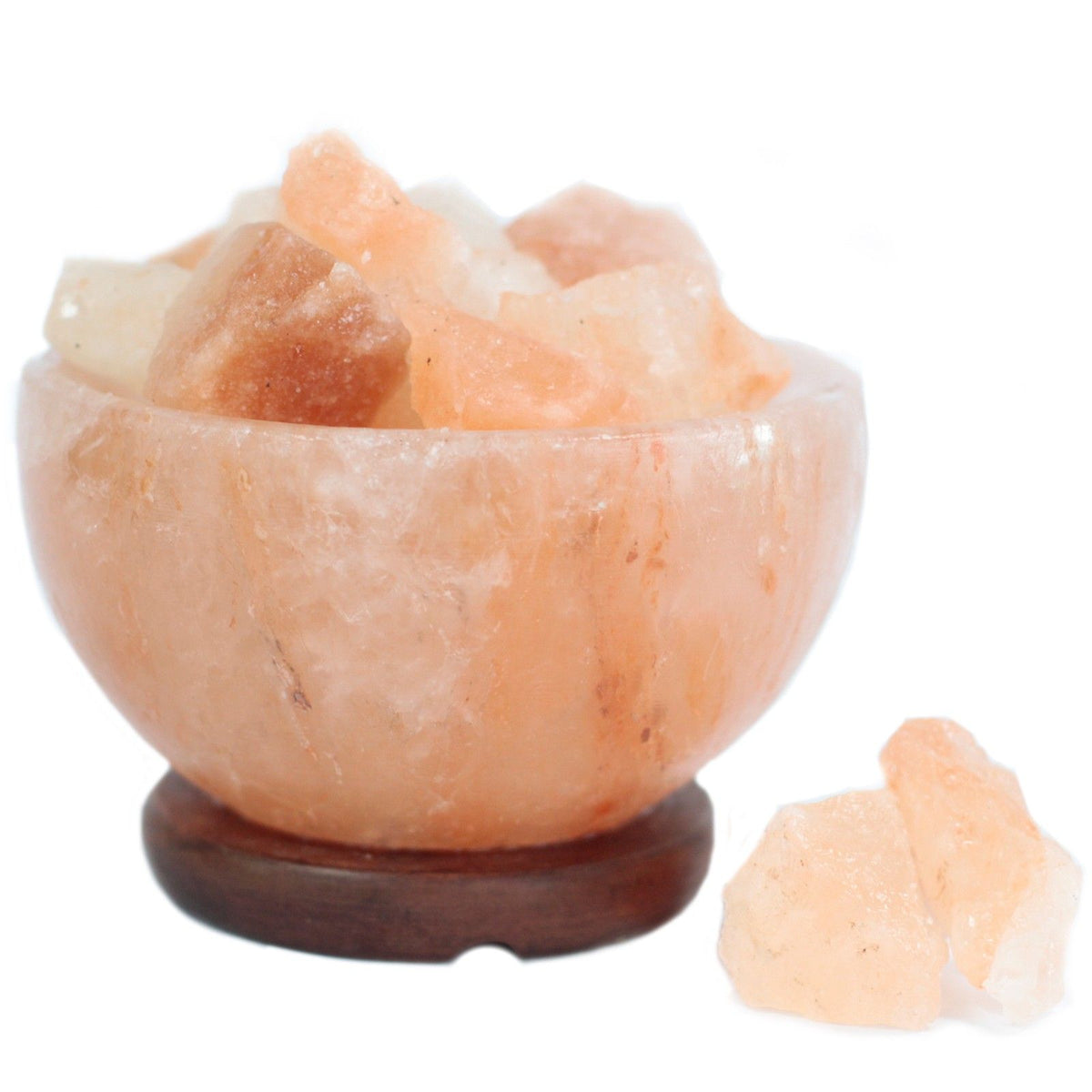 Salt Fire Bowl and Chunks - 15cm x 9cm AW Dropship Europe